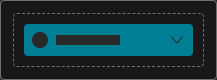 The header editor with the content option selected The header editor with the content option selected